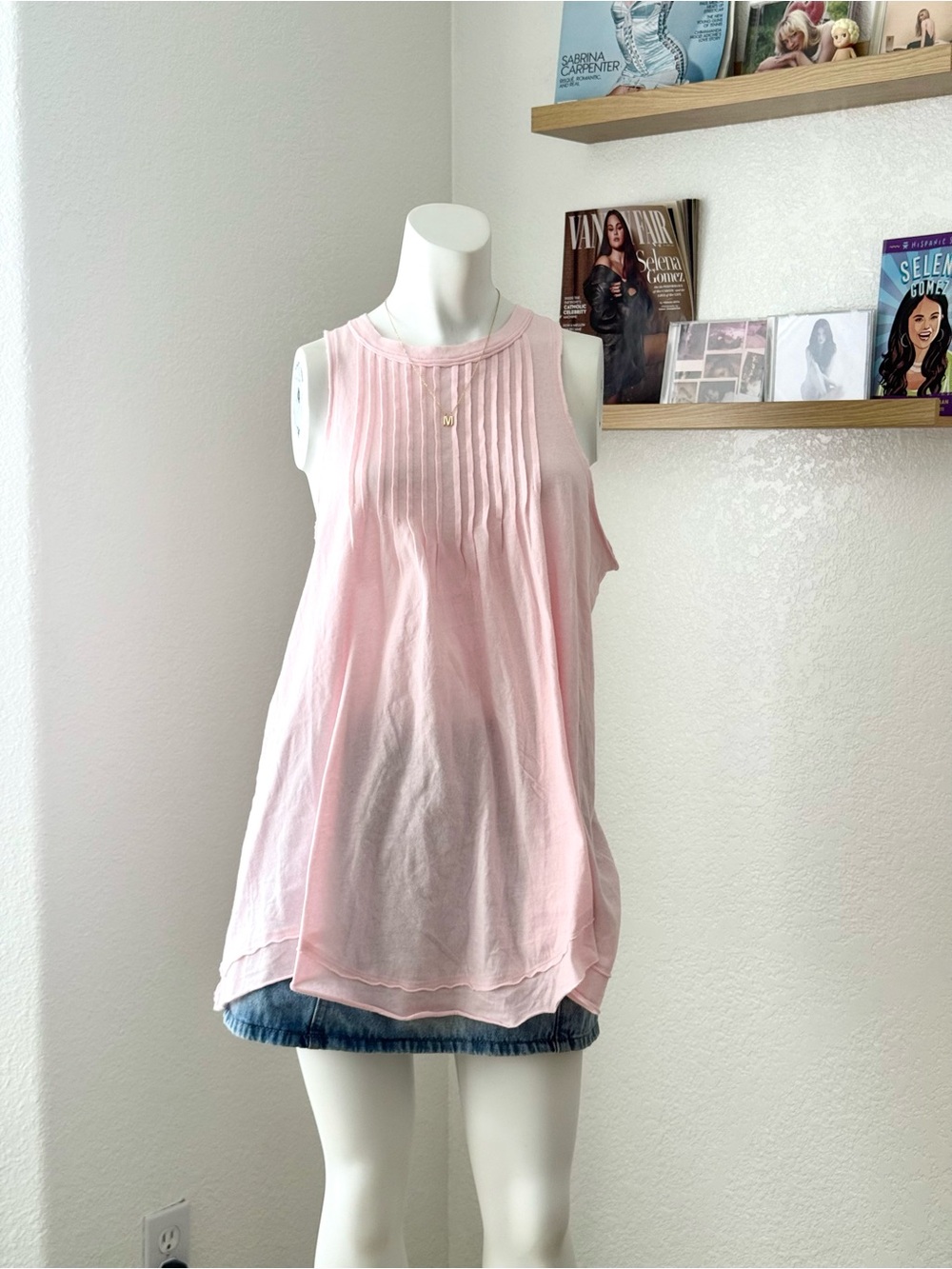 NWT Free People We The Free "Go To Town" Tank - Size L - Picture 2 of 6